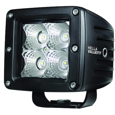 Hella Marine Value Fit LED 4 Cube Flood Light - Black 357204031